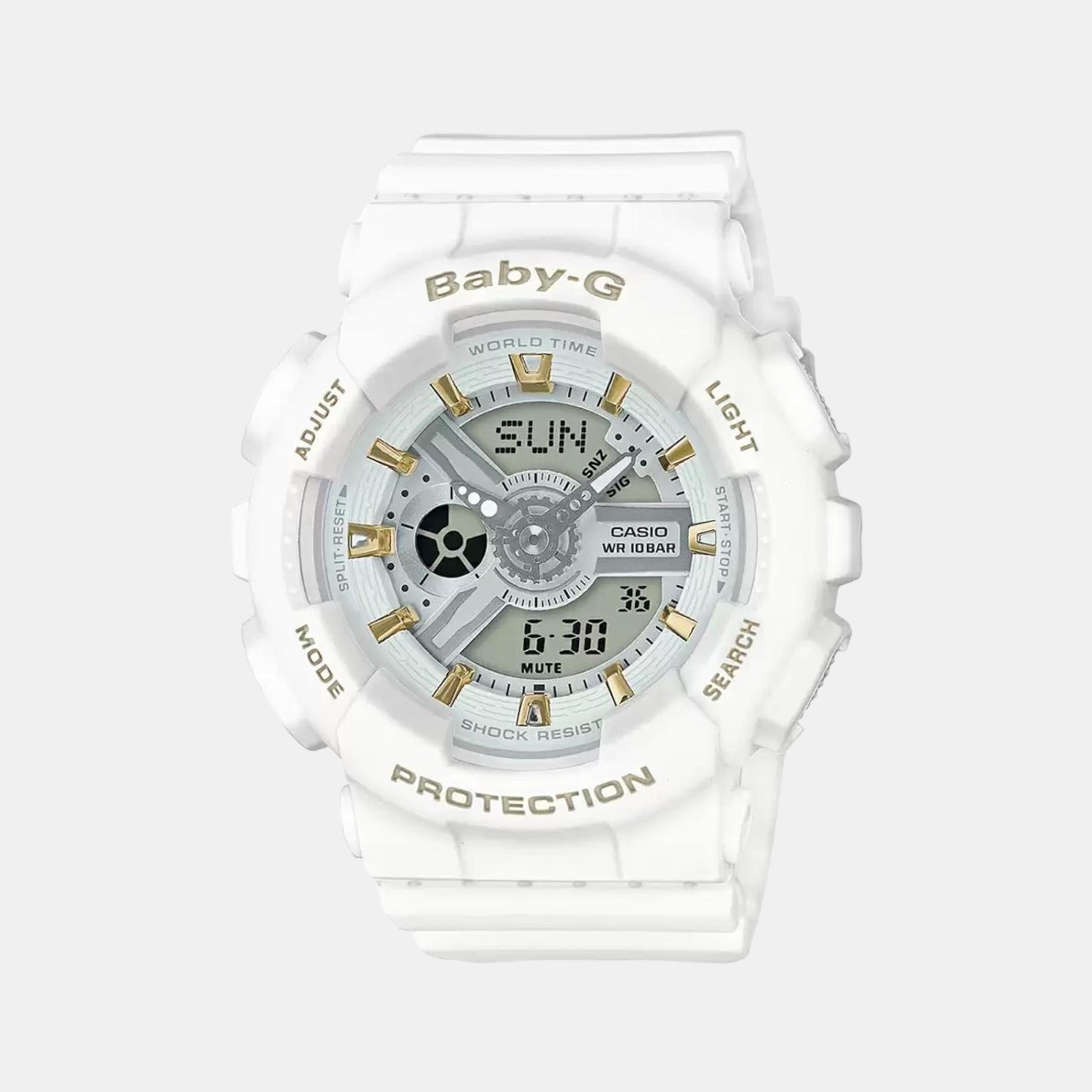 Casio Rectangular White Analog watch