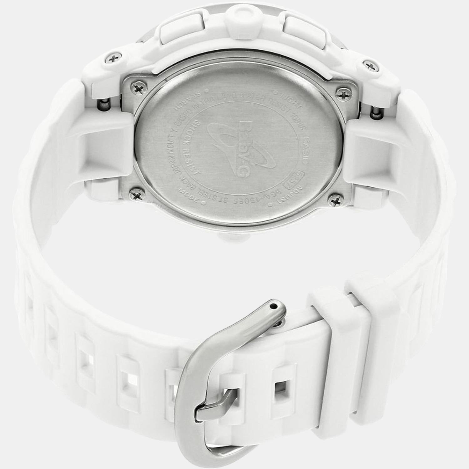 Casio Unisex Round White watch