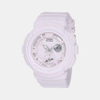 Casio Round Pink Analog-Digital watch