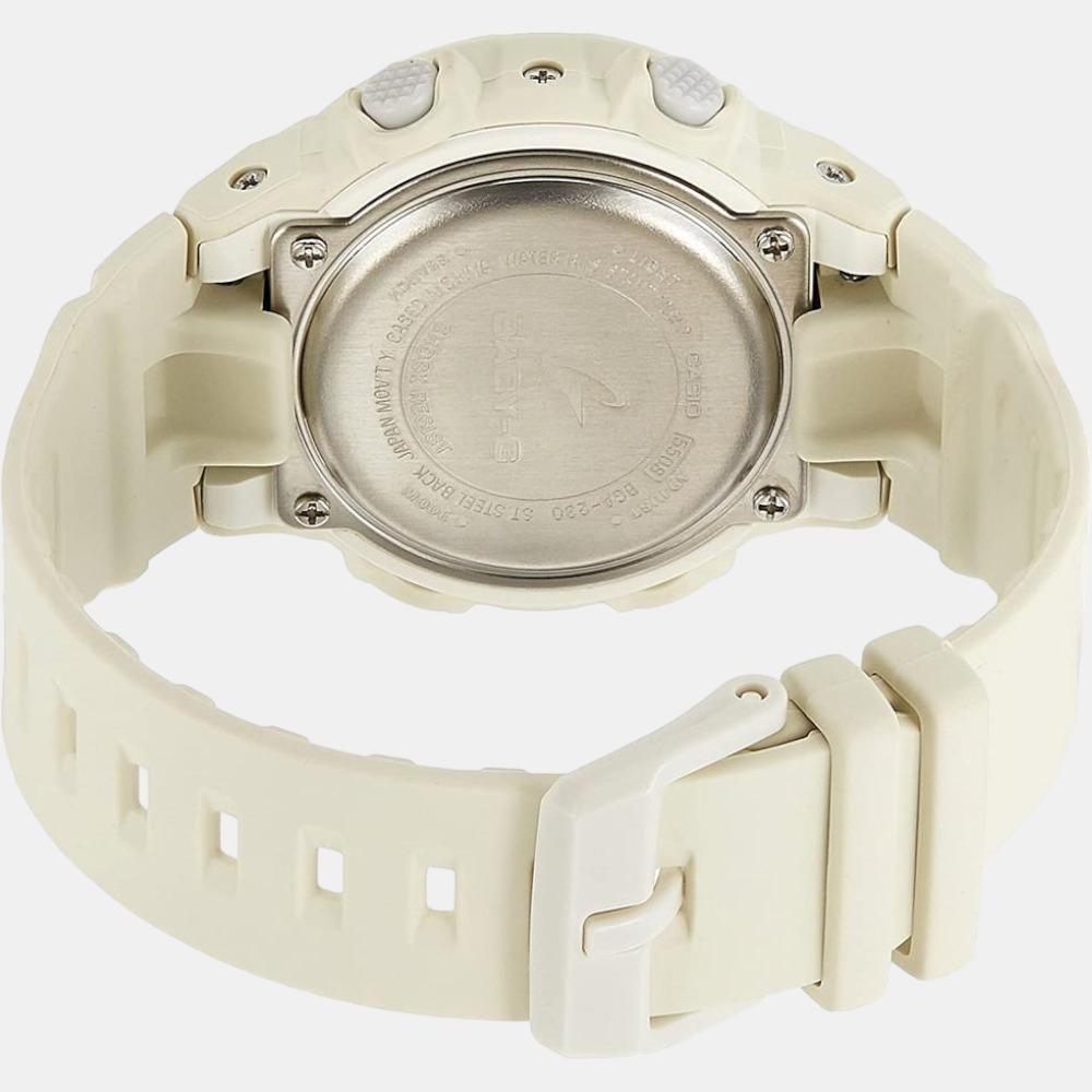 Casio Unisex Round White watch