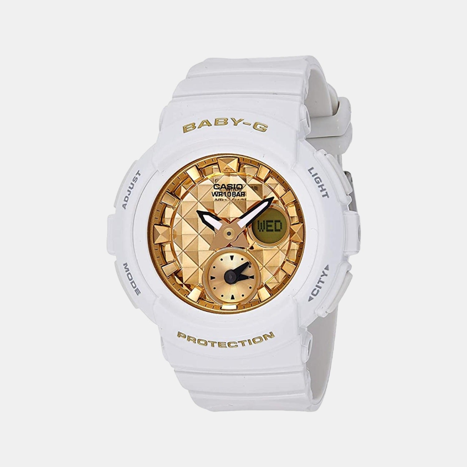Casio Round Gold Analog-Digital watch