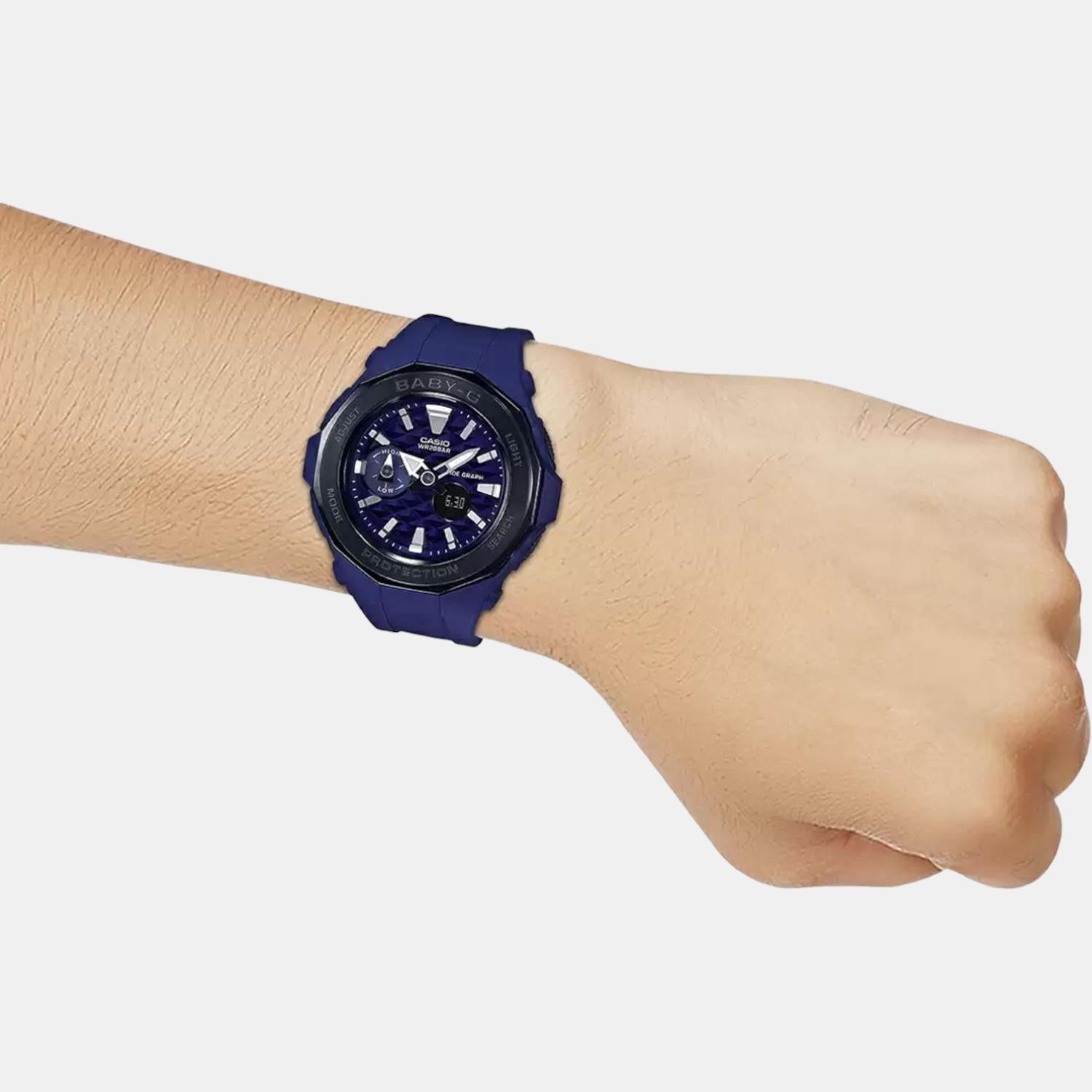 Casio 46 mm Blue Quartz watch