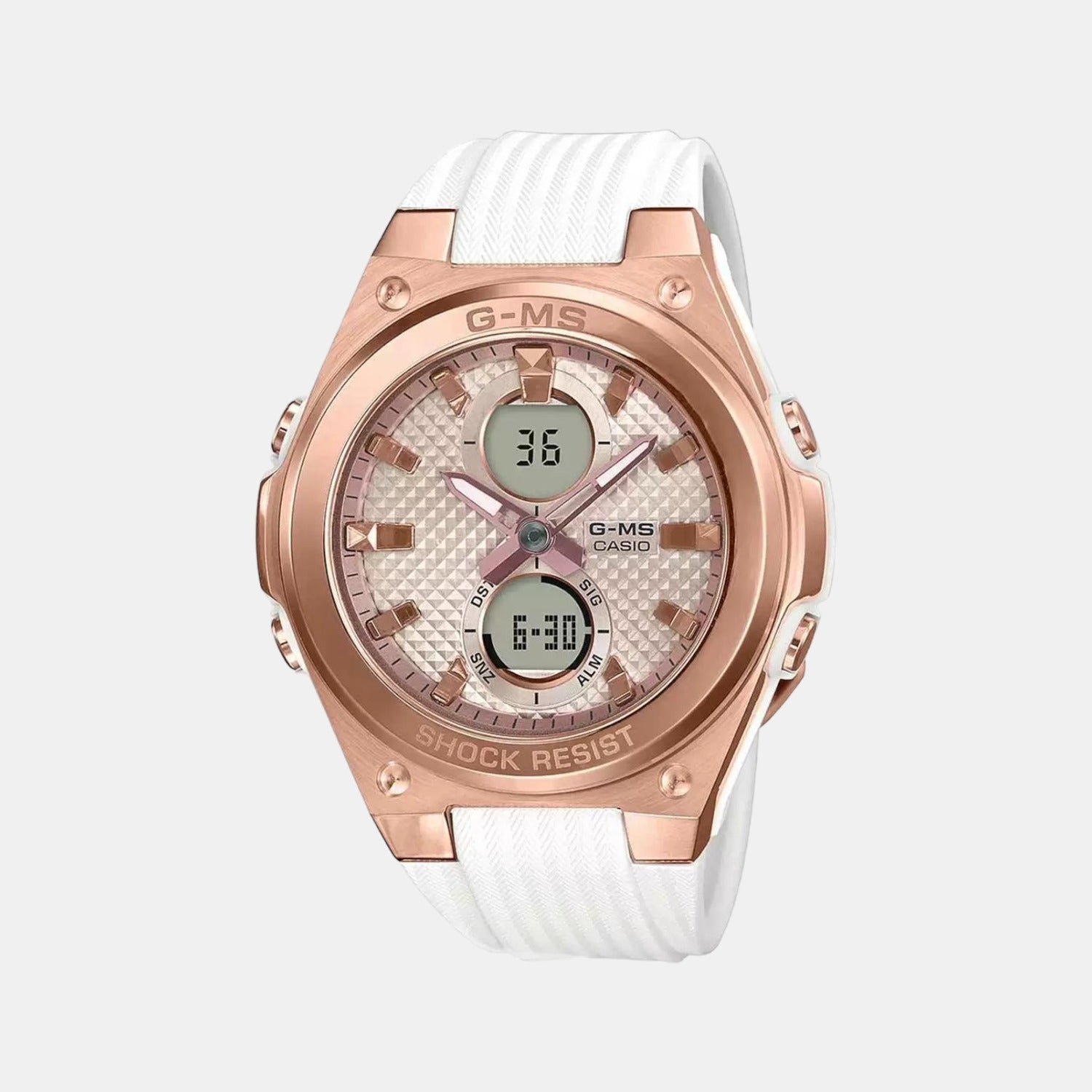 Casio baby g outlet shock rose gold