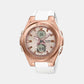 Casio Round Rose Gold Analog-Digital watch