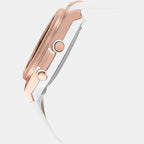 Casio Women Round Rose Gold watch