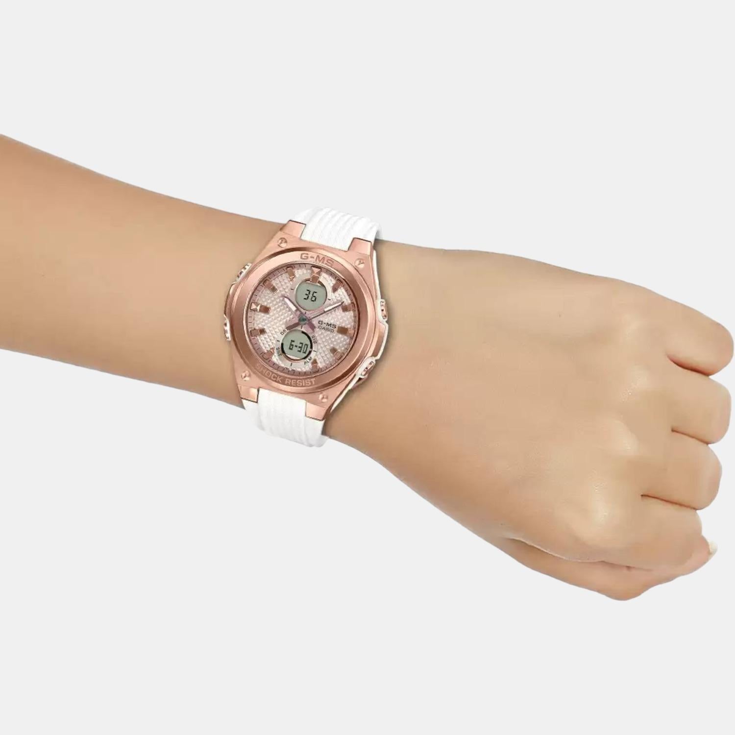 Casio Round Quartz Analog-Digital Women watch