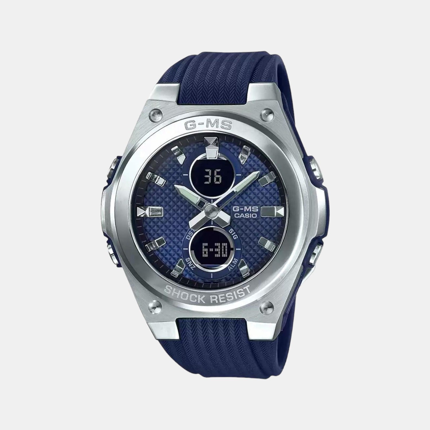 Casio g hot sale steel blue