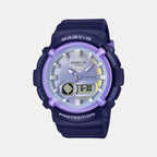 Casio Round Blue Analog-Digital watch