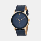 Citizen Round Blue Analog watch