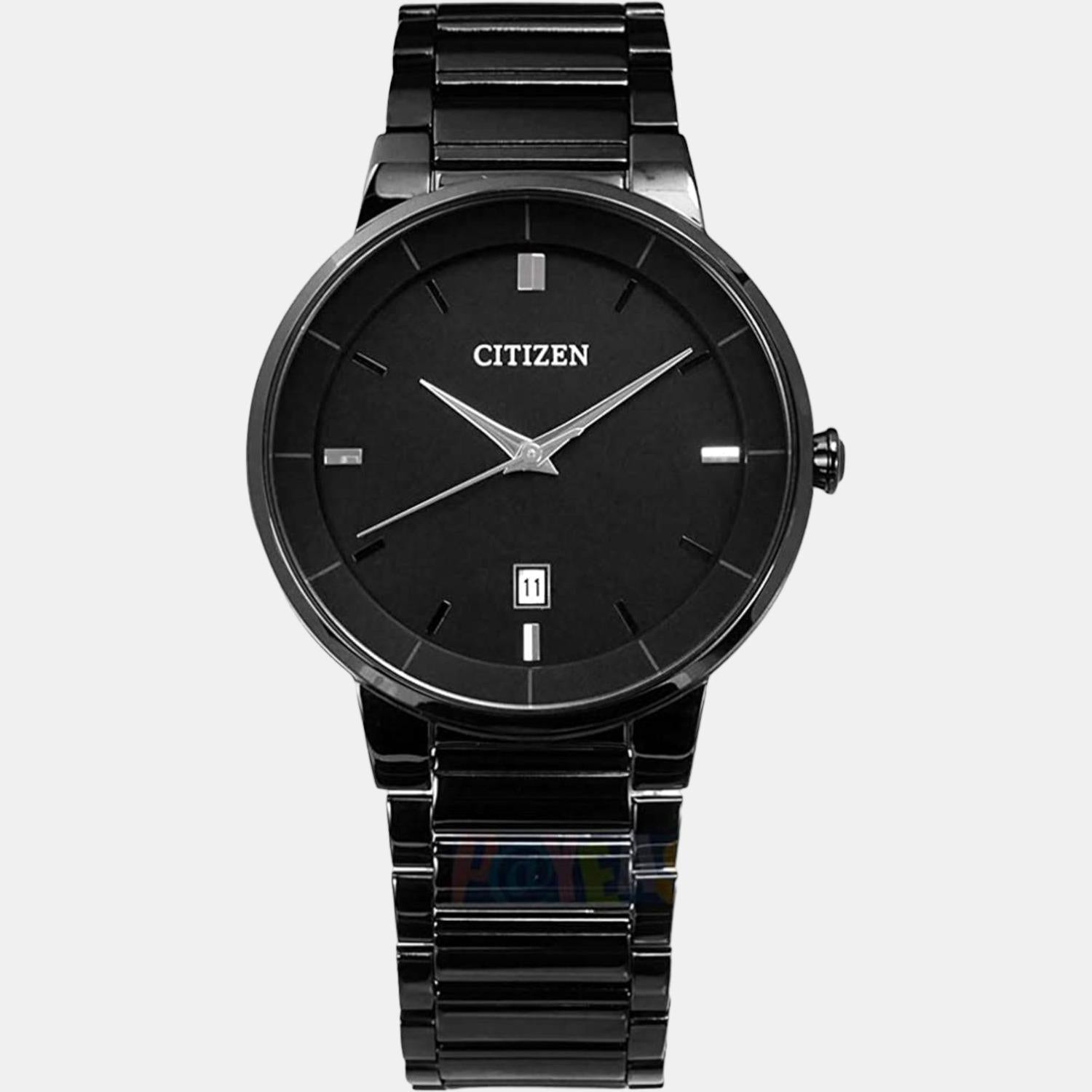 Citizen Men Round Black watch