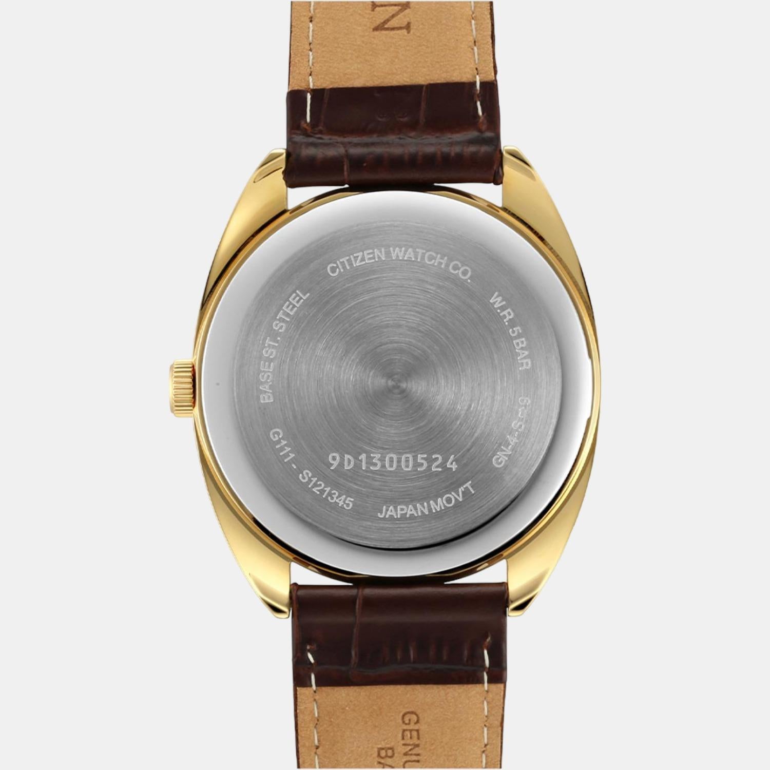 Citizen Men Round Black watch