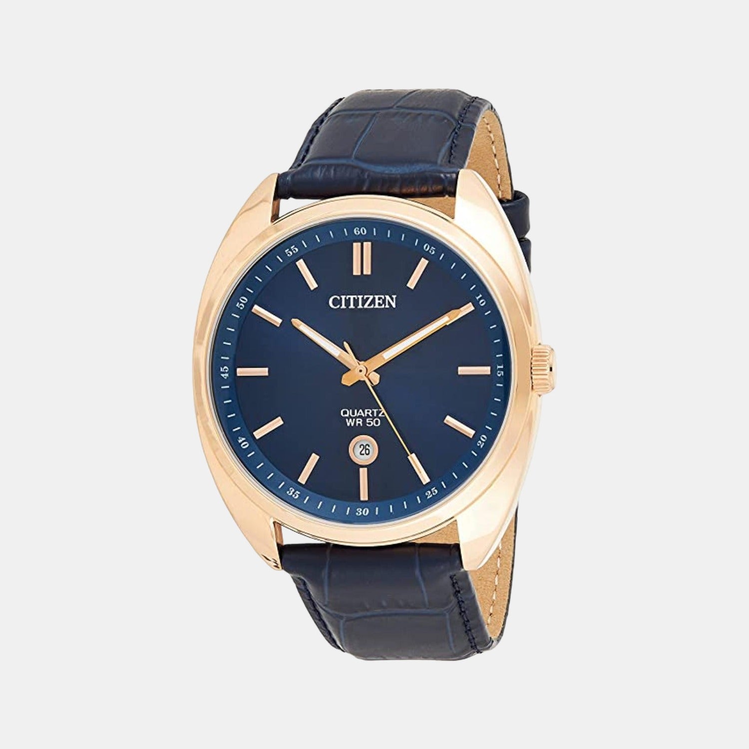 Citizen Round Blue Analog watch