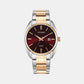 Hyperion Male Red Analog Stainless Steel Watch BI5104-57X