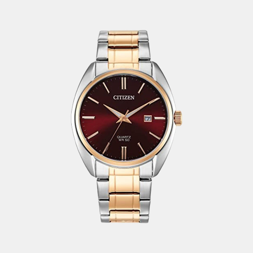 Citizen Round Red Analog watch