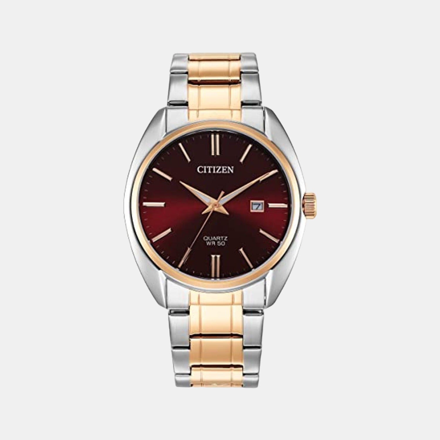 Citizen Round Red Analog watch