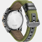 Citizen Men Round Green watch