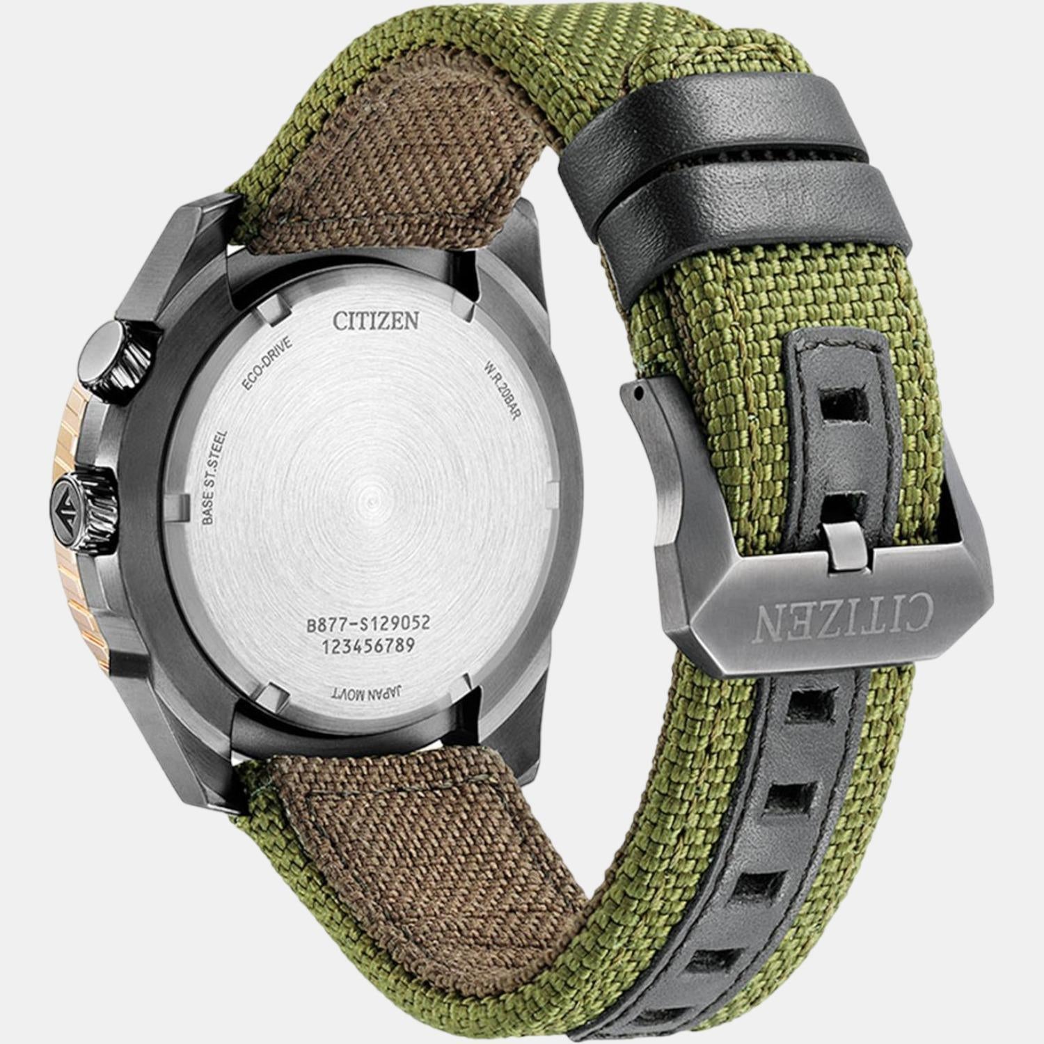 Citizen Men Round Green watch