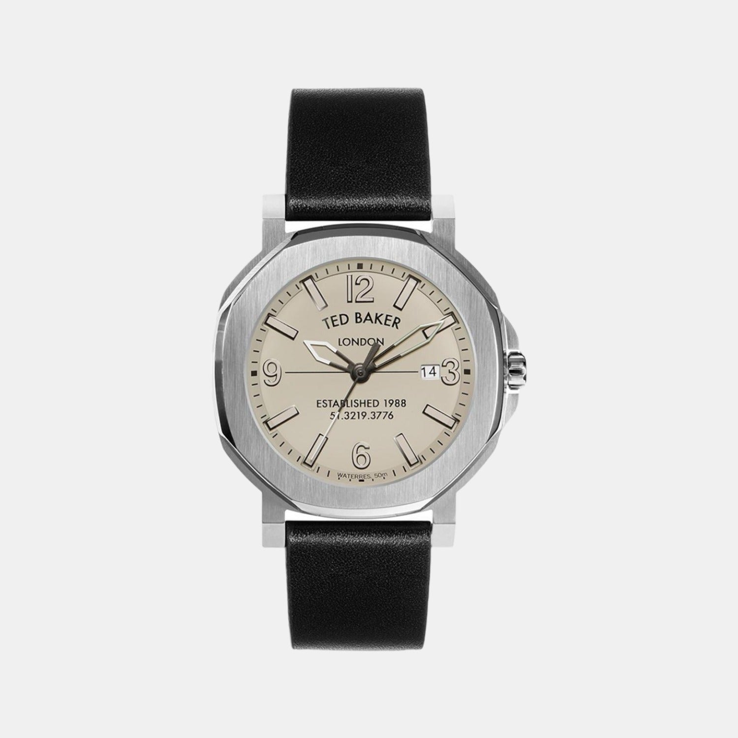 Ted Baker Round Cream Analog watch