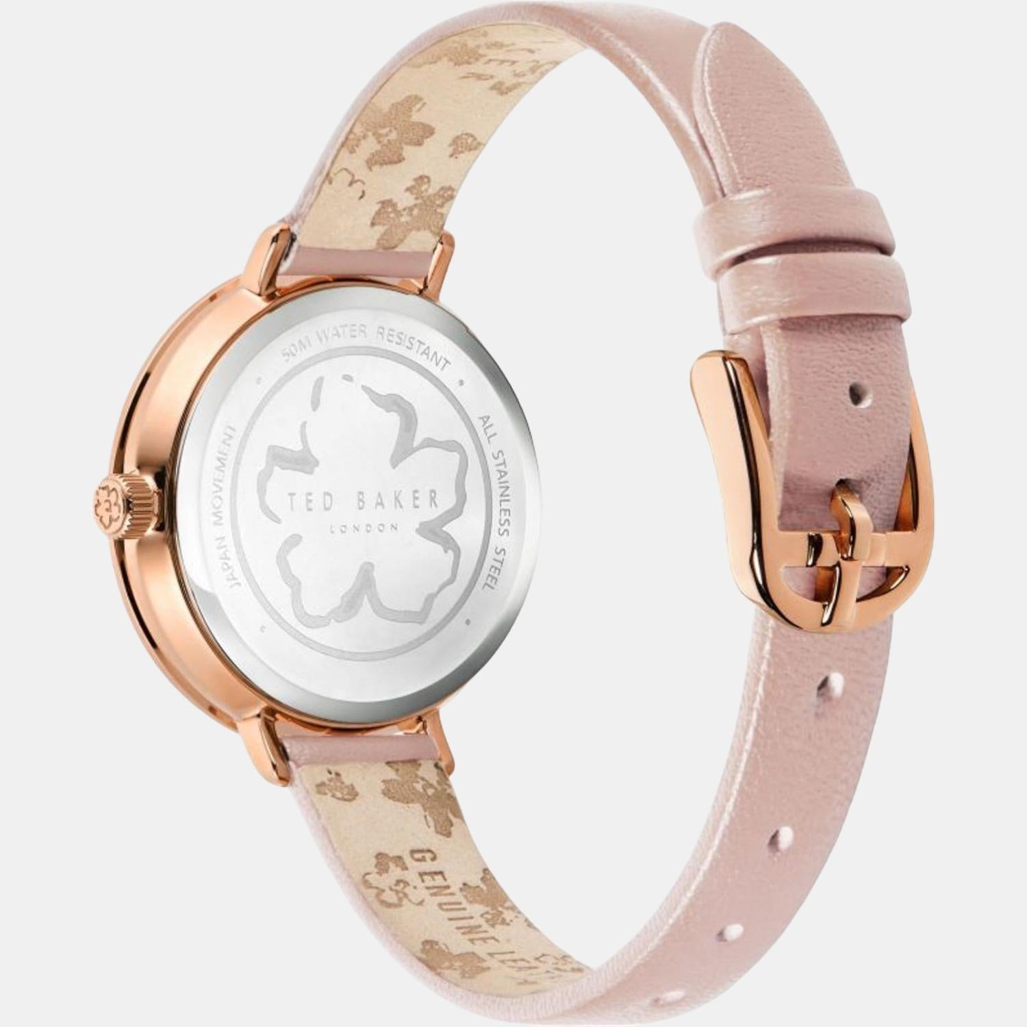 Ted Baker Women Round White watch