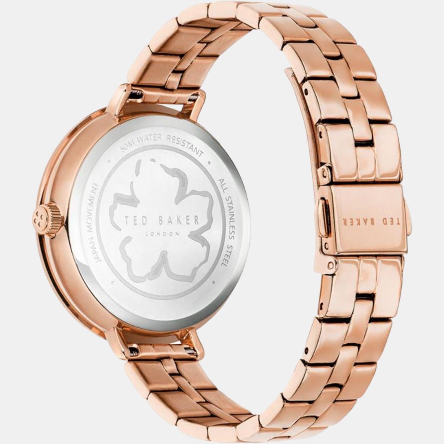 Ted Baker Women Round Silver watch