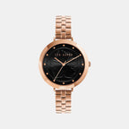 Ted Baker Round Black Analog watch