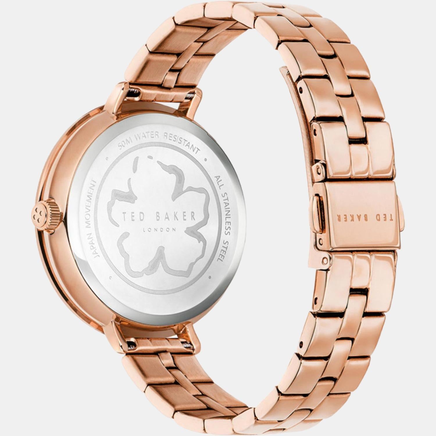 Ted Baker Women Round Black watch