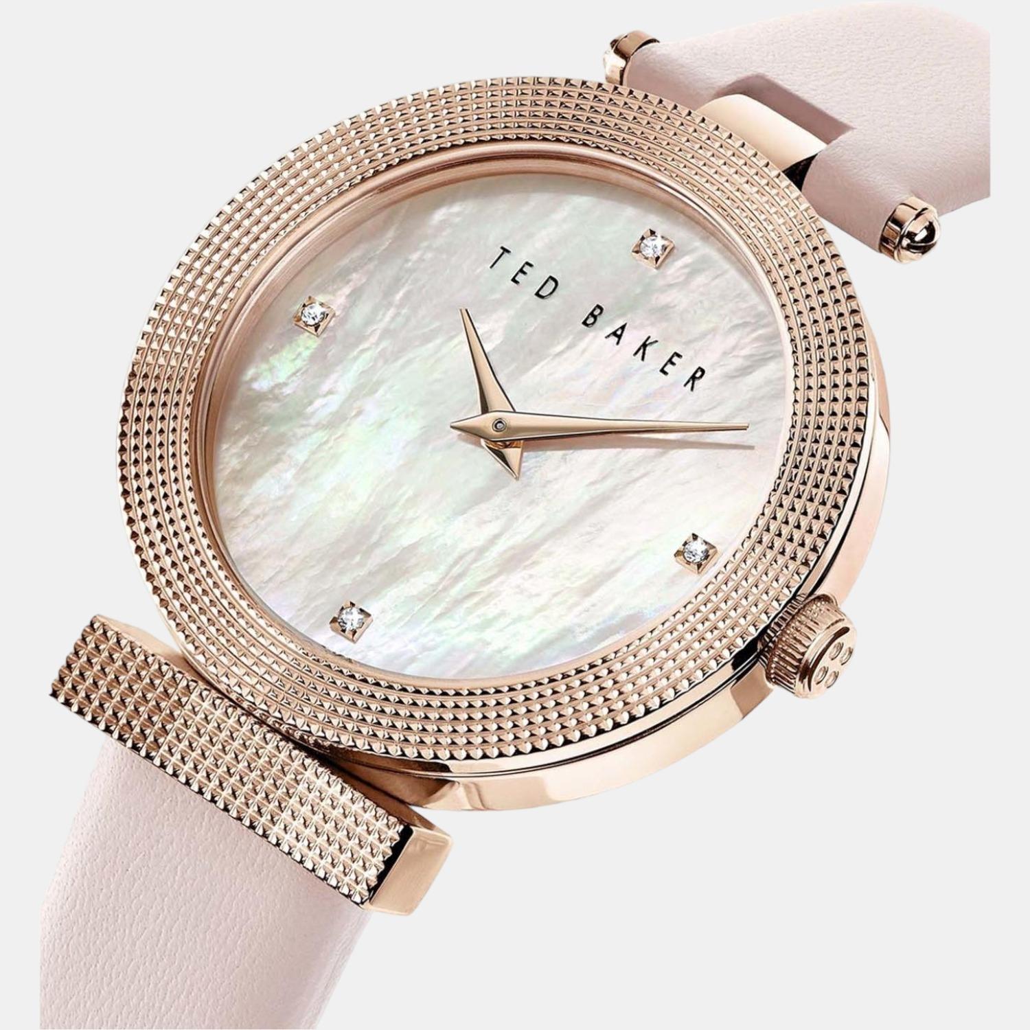 Ted Baker Women Round Pink watch