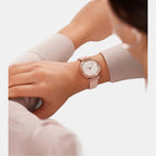 Ted Baker Leather Pink watch