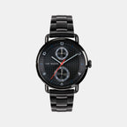 Ted Baker Round Black Chronograph watch