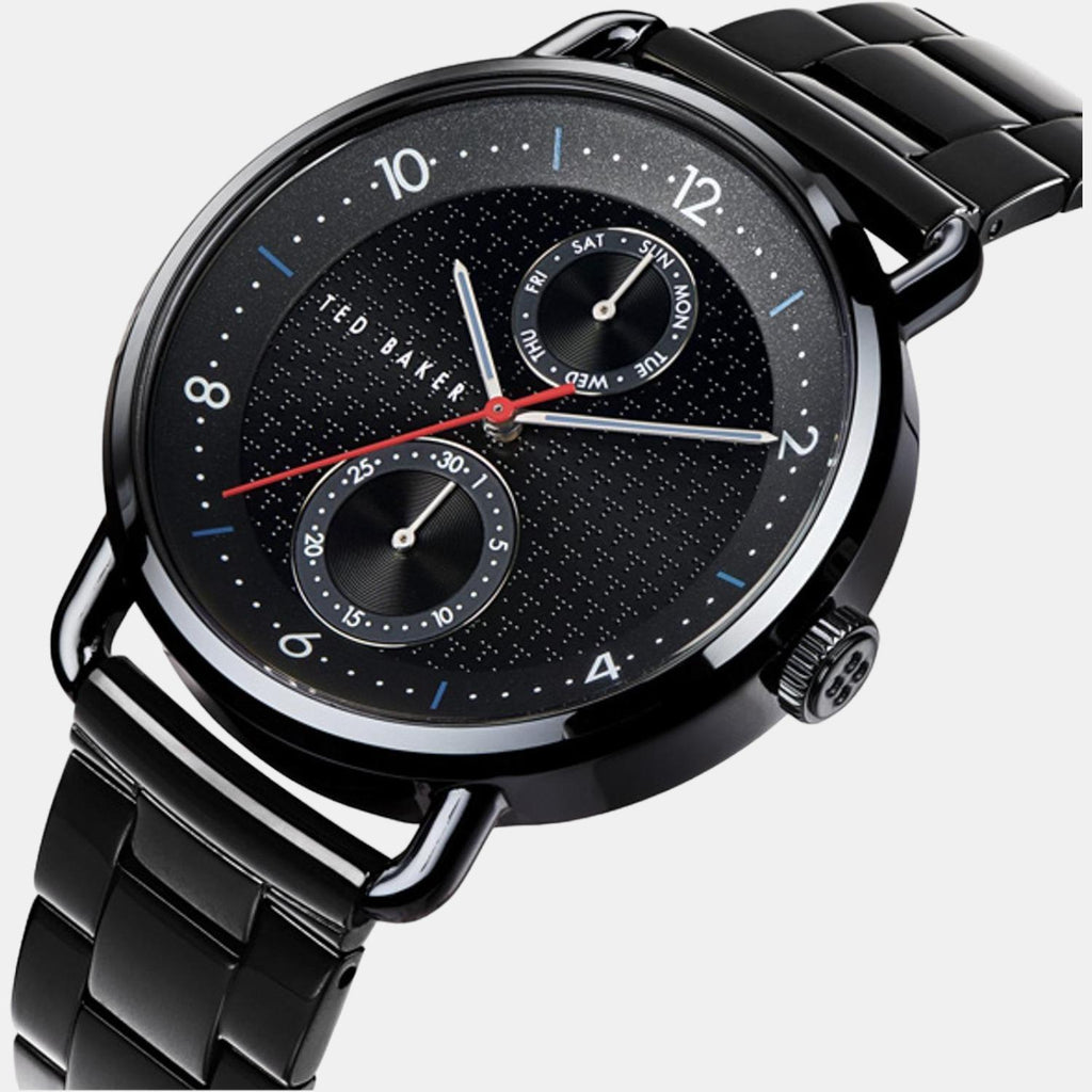 Ted Baker Men Round Black watch