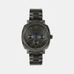 Male Black Stainless Steel Chronograph Watch BKPCNF104