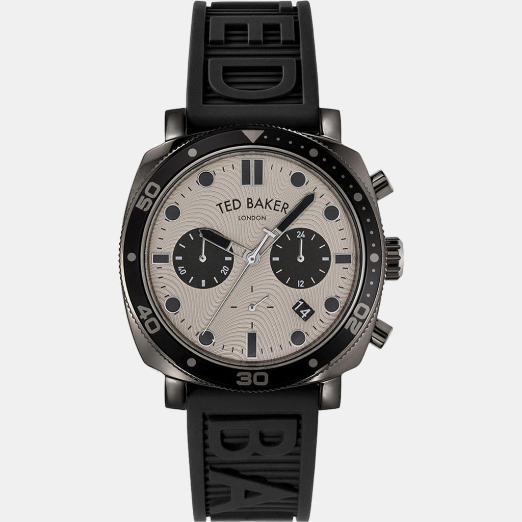 Ted Baker Men Round Beige watch