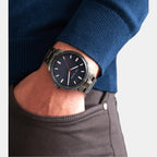 Ted Baker Men Round Black watch