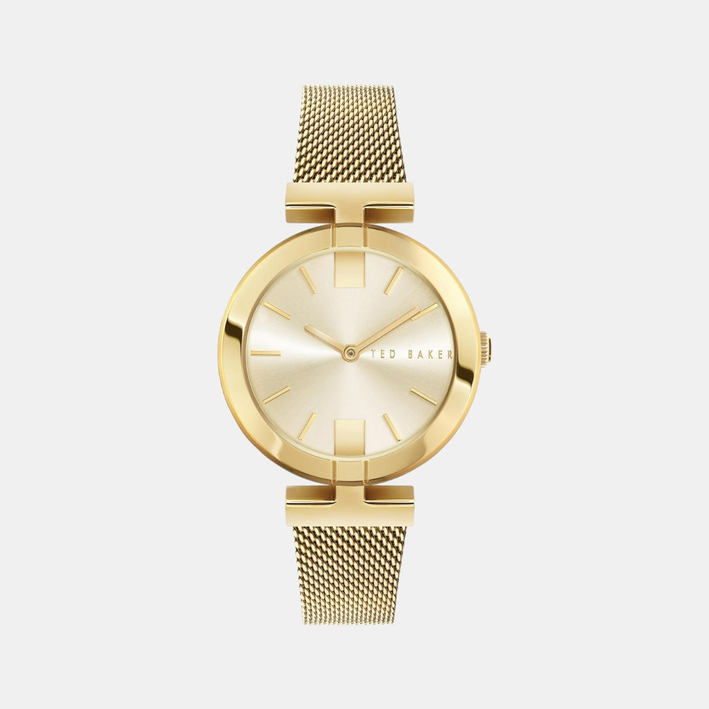 Ted Baker Round Gold Analog watch