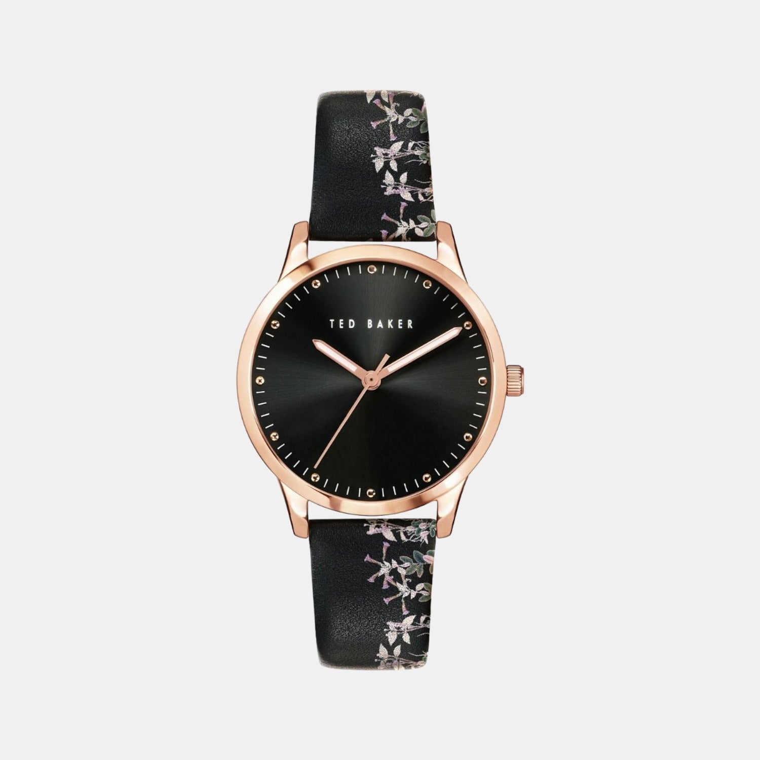 Ted Baker Round Black Analog watch