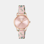 Ted Baker Round Pink Analog watch