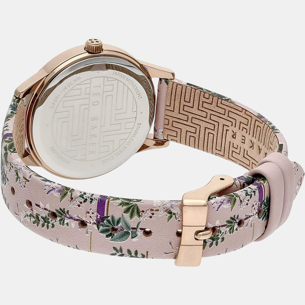Ted Baker Women Round Pink watch
