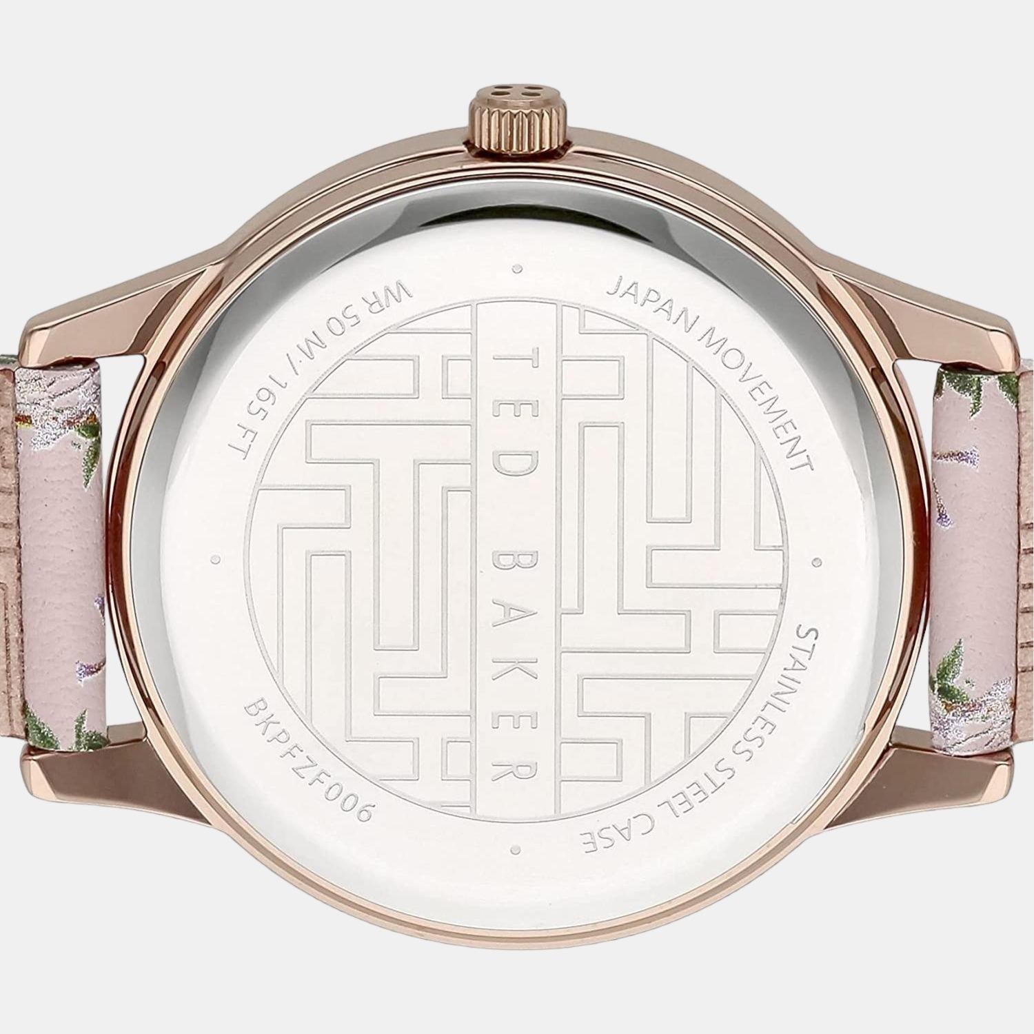 Ted Baker Stainless Steel Round watch