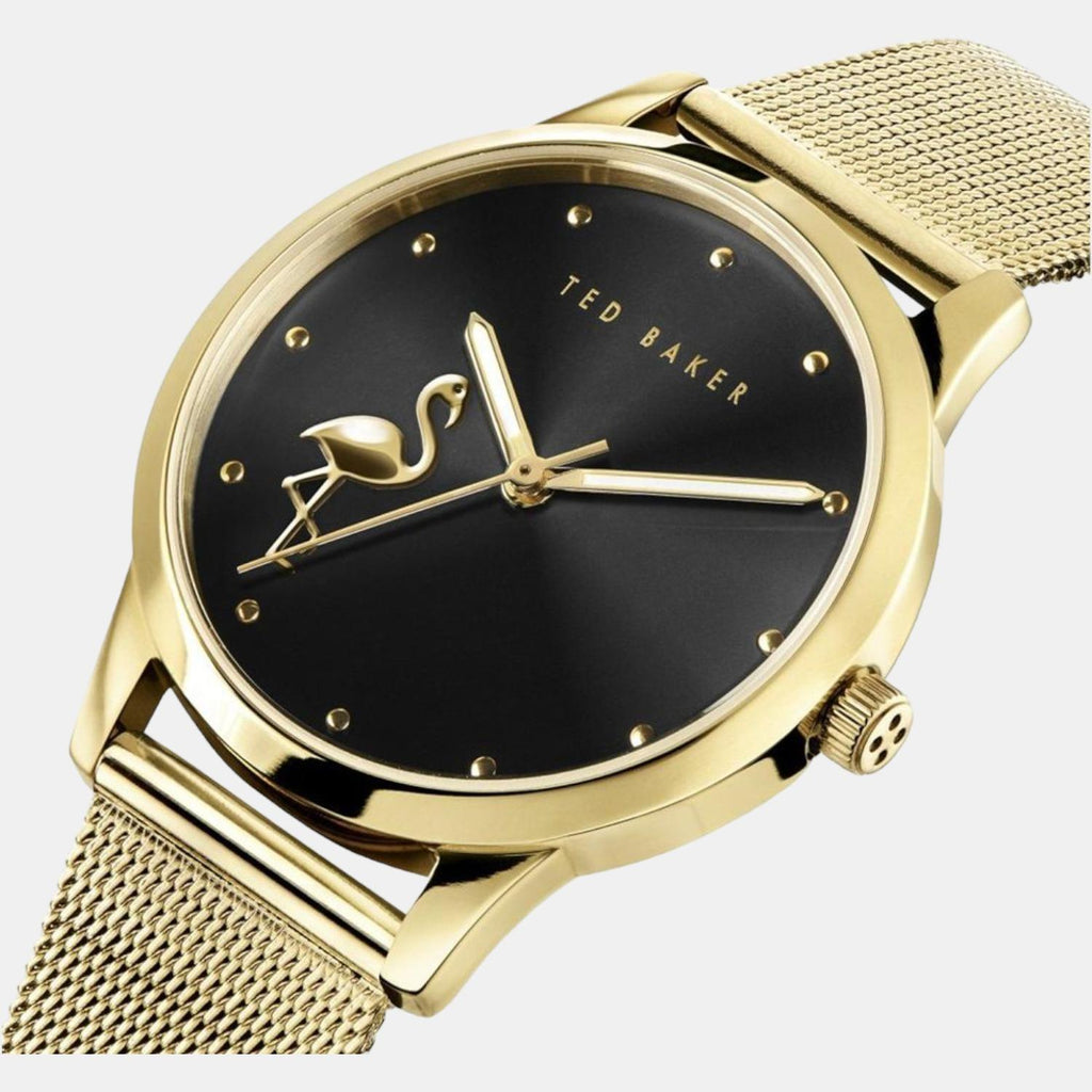 Ted Baker Women Round Black watch