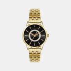 Ted Baker Round Black Analog watch