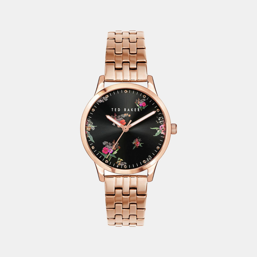 Ted Baker Round Black Analog watch