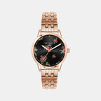 Ted Baker Round Black Analog watch