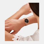 Ted Baker Women Round Black watch