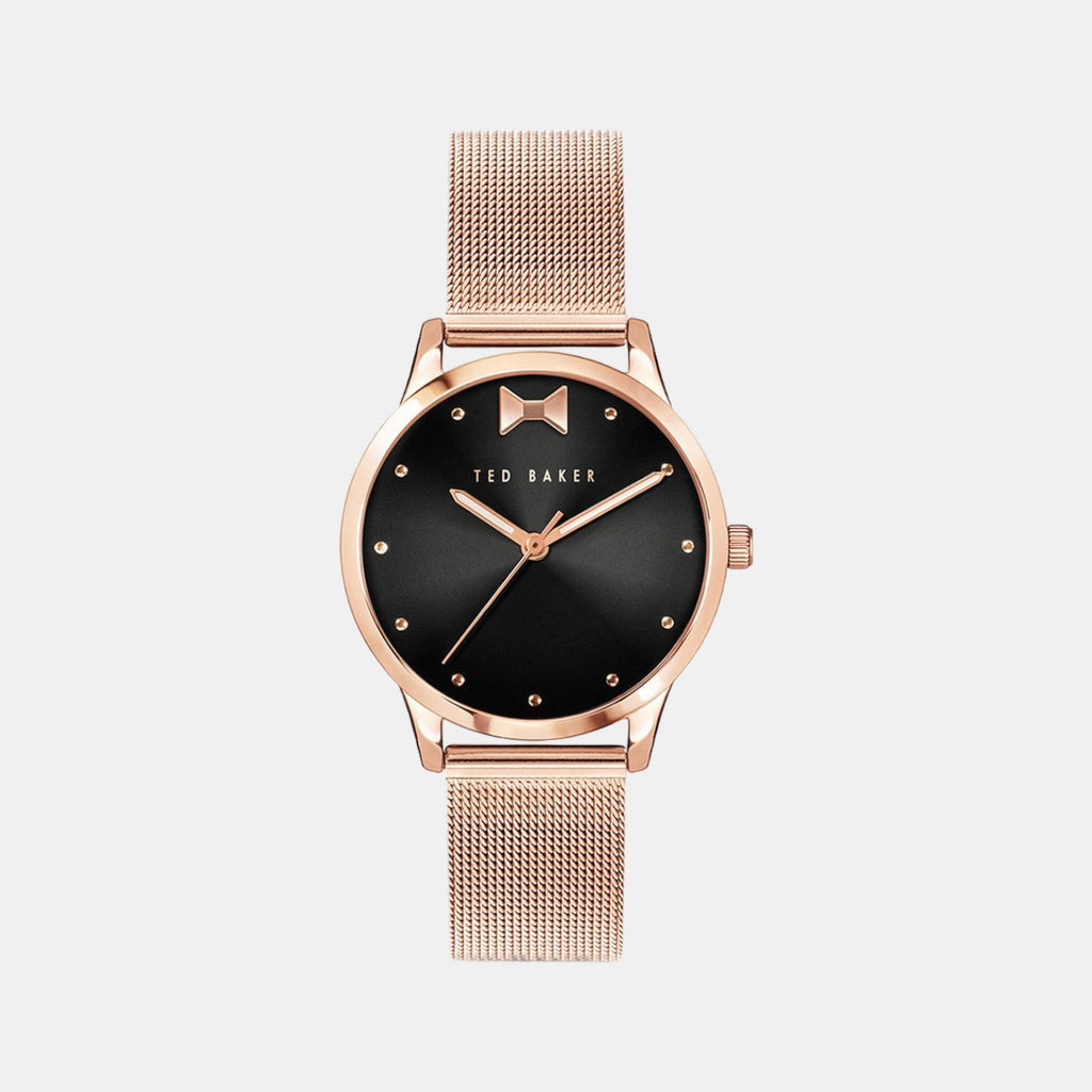 Ted Baker Round Black Analog watch