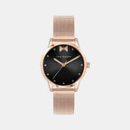 Ted Baker Round Black Analog watch