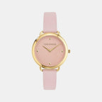 Ted Baker Round Pink Analog watch
