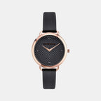 Ted Baker Round Black Analog watch