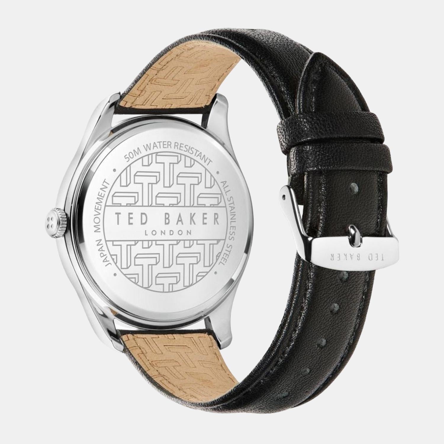 Ted Baker Men Round Black watch