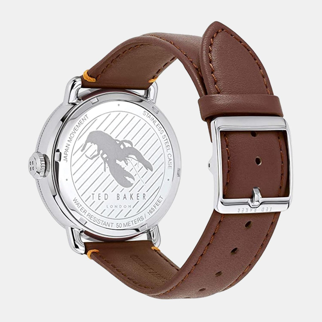 Ted Baker Men Round Silver watch