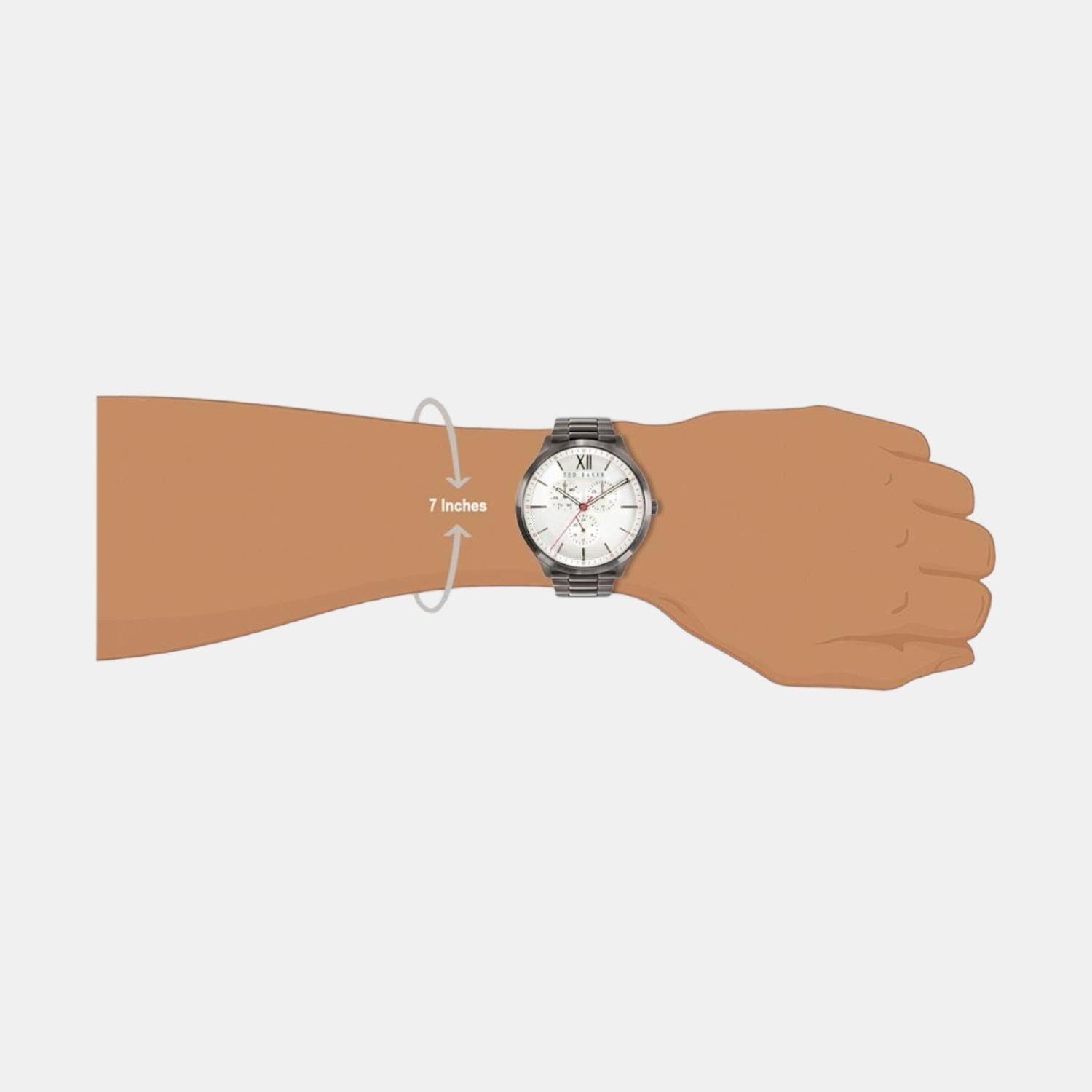 Ted Baker Stainless Steel Round watch